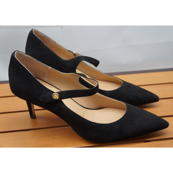 Lauren Ralph Lauren Women's Lanette Mary Jane Pump Black 9B - Picture 4 of 16